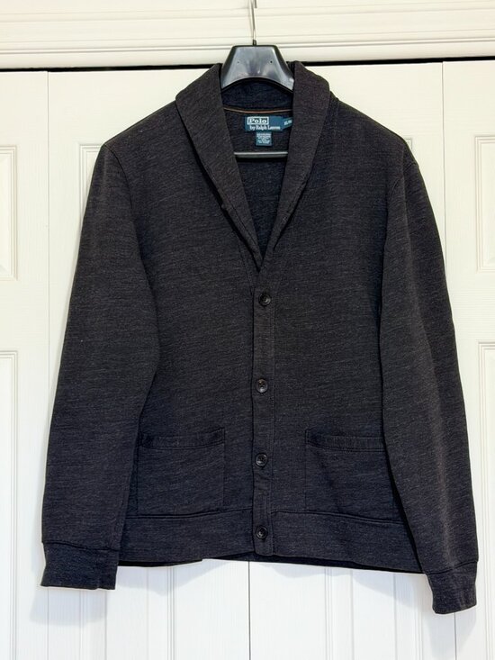 Polo Ralph Lauren Other - Polo Ralph Lauren Luxury Jersey Shawl Collar Cardigan